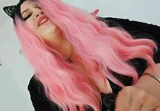 Fetishaurae asks, 'Want your ass destroyed by my strap-on as mistress?'