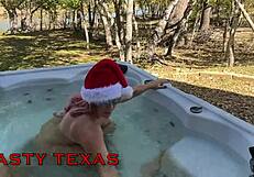 Hot Big Tits Milf Tasty Texas Enjoys Incredible Hot Tub Sex!