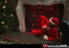 Sandra Romain's holiday blowjob and double fucking intrigue