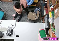 Penelope Punished with Hard Fucking for Shop Theft
