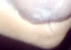 Hey, check out my big cock, the straight friend says to his gay buddy while flexing and cumming.