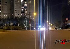 Brazilian Woman Exposes Breasts Outside Car in Porto Alegre Public