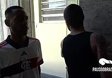 I picked up the straight guy from the condominium who does everything, including bareback gay sex with interracial partners.