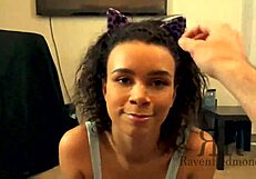 Little Kitty Craves Milk Passionately