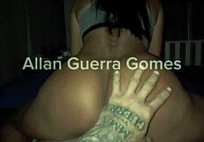 UMA NOITE DE REBOLADA COM A BUNDUDA COM DANA BUENO E O LUTADOR DE MMA ALLAN GUERRA GOMES