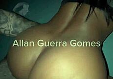 UMA NOITE DE REBOLADA COM A BUNDUDA COM DANA BUENO E O LUTADOR DE MMA ALLAN GUERRA GOMES