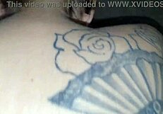 after the oil bath she passionately gave me her shaved pussy until i came inside