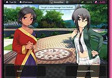 exploring my kawaii waifu in huniepop female walkthrough part 2