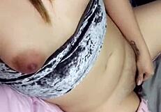 Mikkaloca de caliente: latina babysitter masturbates her hairy beaver