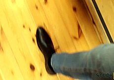 Stuck4k Nerd In Seventh Heaven Having Sex With Brunette