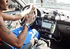 she got in a stranger's car and gave him a blowjob before leaving