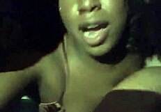 Ebony Brazilian Amateur Sucks Cock Outdoors Before Doggystyle Creampie