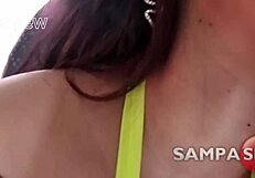 I witnessed the van gathering conclude in the bedroom with the young girl and her friend.