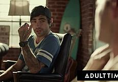 Adult Time Grinders Vanna Bardot Lilly Bell Nathan Bronson Threesome Part 3