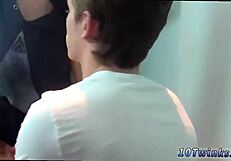 Young Twinks Engage In Their First Gay Sex Adventures