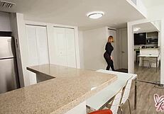 Naughty Foxes Nina Kayy Delivers Blowjob and Cumshot