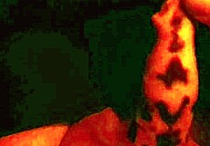 Cock painting turns into extreme hardcore masturbation session