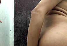 Hey, wanna see me playing with a dildo deep in my back?