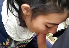 outdoor blowjob in the park near neightboors, got caught flashing