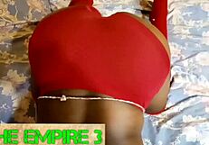 our new model bends over, fingers her wet pussy, and masturbates solo with intense pleasure