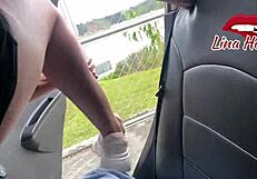 why not fuck my stepbrother hard in the car on the highway? voyeurs love my ass.