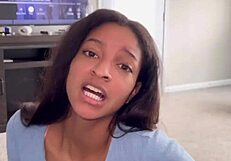 Pov Ebony Slut Begs For Cum On Face!