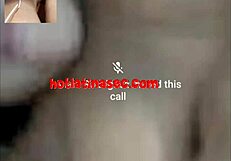 little virgin latina neighbor masturbates with big tits on horny videocall