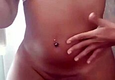 agatha carioca shows off while husband is in the room