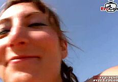 Public Flashing Sex With French Amateur Teen 18+