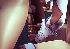 Does Lumine Crave That Big Cock in Genshin Hentai?