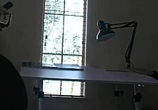 Curvy teen 18+ Barbi rips clothes to tease big tits and fat body