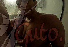 Encontro with Bia Morena's Tattooed Body in Sloppy Blowjob Action