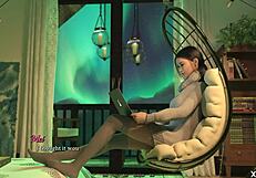 dreamland 03 - exploring asian roleplay with close up on toes and shaved areas