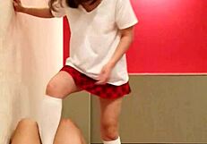 Watch Her Kick Balls Hard!