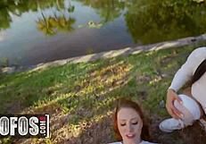 Peter green's threesome dream with katana kombat and arietta adams turns wild outdoors