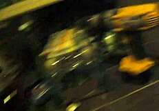 Wild Irish Rose hoe gets slammed hard in the gritty slums of the hood.