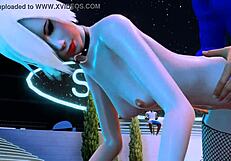 In the lost swingset recordings, nesy joins a blonde group for blowjob, creampie, and muff diving fun