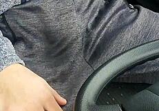 peeing in truck during a wild outdoor adventure