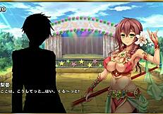 Erotic Scene From Makoihime Musou Tenka Touitsu Den Featuring Taishi Ji In Seductive Dance Costume