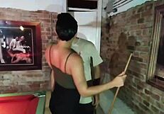 Ela Baez And Cel Baez Have Anal Sex On Pool Table