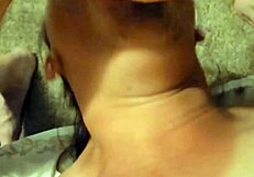 Amateur Tattooed Wife Sucks Husband's Dick