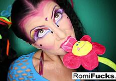 Romi Rain Sucks Fat Cock!