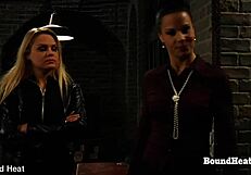 Sado lesbian BDSM and femdom domination and submission in this video