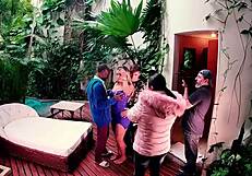 i'm gettin ready for my dp with angel takemura, lidy silva makin me relaxd in lingerie