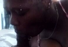 She just can't get enough of that cum, swallowing it all down 😋