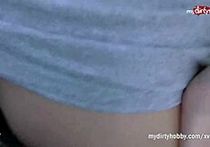 Blonde Amateur Endures Intense Anal Deepthroat In Nature