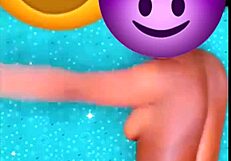 Megan Kneels Naked for Ebony Ass Contest Orgasm Game