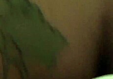 Tattooed Amateur Couple Riding Big Black Cock