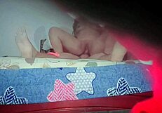 unexpected homemade video of stepsiblings hiding from husband