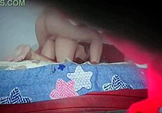 unexpected homemade video of stepsiblings hiding from husband